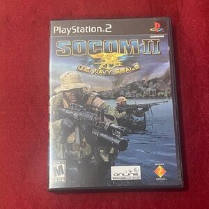 Sony SOCOM II: U.S. Navy SEALs - Black and Blue Cover